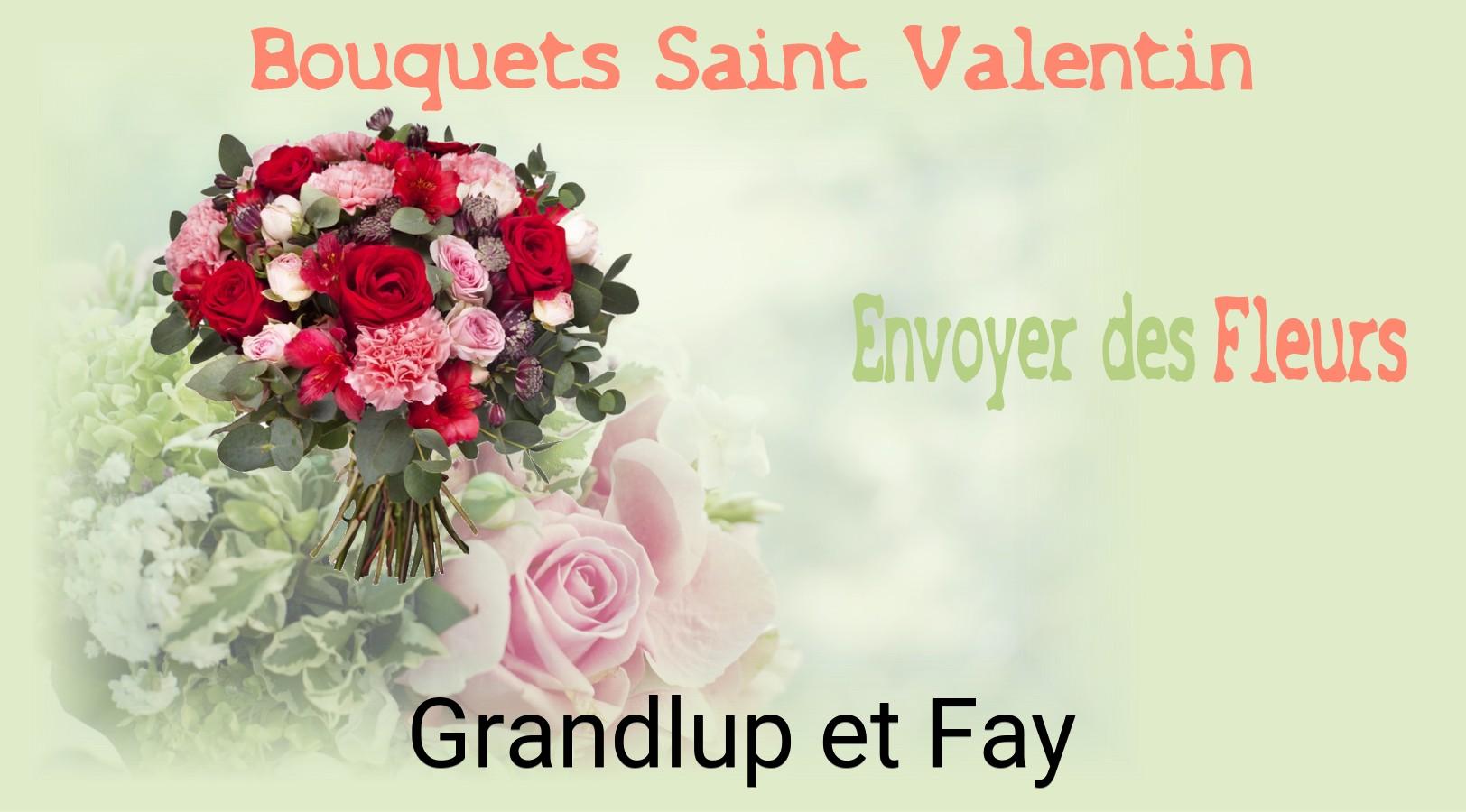 Roses de Saint-Valentin livrées à Grandlup-et-Fay